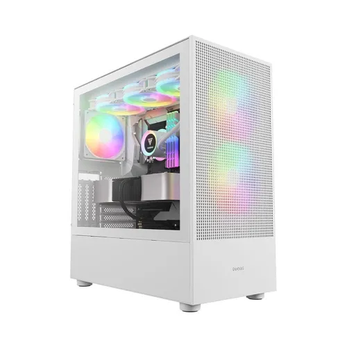 Case GAMDIAS TALOS E3 MESH ELITE WHITE – Mid Tower, 3 Fan ARGB PWM